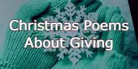 Christmas Poems About Giving