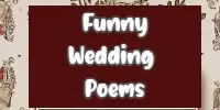 Funny Wedding Poems