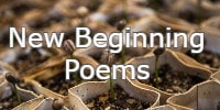 new beginnnings poems
