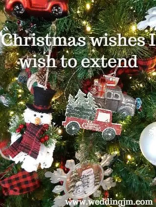 Christmas wishes I wish to extend