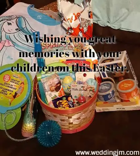 Wishing you great memories with your children on this Easter.