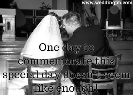 One day to commemorate this special day doesn’t seem like enough!
