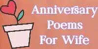 Anniversary Poems For Wife 