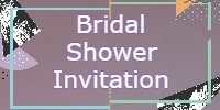 Bridal Shower Invitation Poems