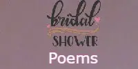 Bridal Shower Poems