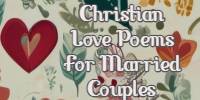 Christian Love Poems For Married Couples