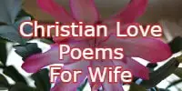 Christian Love Poems For Wife