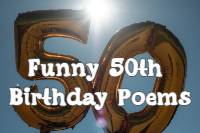 Funny 50th Birthday Poems