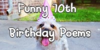 Funny 70th Birthday Poems