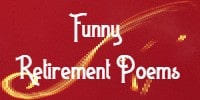 funny retirement poems