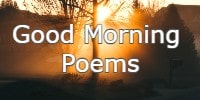 Good Morning Poems