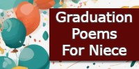 Graduation Poems for Niece