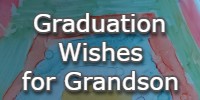 Graduation Wishes For Grandson