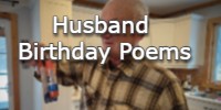 Husband Birthday Poems