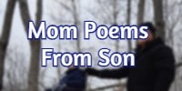 mom poems from son