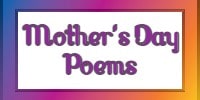 Mother's Day Poems