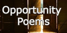 Opportunity Poems