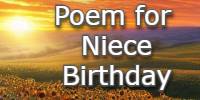 Poem For Niece Birthday