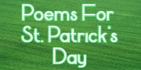 poems for St. Patrick's Day