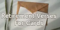 Retirement Verses For Cards