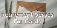 Retirement Verses For Cards 