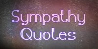 Sympathy Quotes