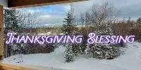Thanksgiving Blessings 
