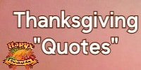 Thanksgiving Quotes