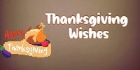 Thanksgiving Wishes