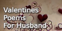Valentines Poems For Husband