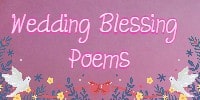 Wedding Blessing Poems