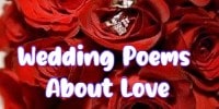 Wedding Poems About Love 