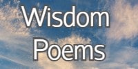 Wisdom Poems